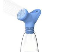 gifyym Soffione doccia per bottiglie d'acqua | Doccetta a mano in silicone, per escursioni, sport, picnic, giardiniere, lavarsi le mani da viaggio, irrigazione