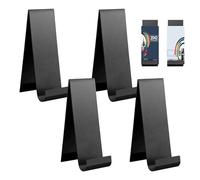 gifyym Supporto per corda in metallo | Supporto per aggiornamento della scrivania in metallo | 4x Metal Desk Postcard con schermo Cartolina | RACK OF VERTICAL LITERATURA Libri per f brochure