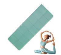 gifyym Tappetino Yoga Per Allenamento, Stuoia Di Yoga E Meditazione A Casa Antiscivolo Tappetino Pieghevole Pilates Accessori di Allungamento per Interni Esterni Casa Appartamento
