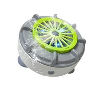 gifyym Vassoio per la pulizia della frutta | Pulitore di frutta e verdura portatile - Purificatore automatico di alimenti elettrici con scarico e lavaggio per uso quotidiano Preparazione dei pasti