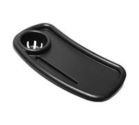 gifyym Vassoio snack per passeggino, organizer per passeggino 3 in 1 con portabicchieri | Vassoio da viaggio antiscivolo per portabicchieri, fissaggio per, rotazione a 360 gradi per