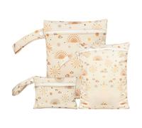 gifyym Wetbag - Set di 3 a per sott'acqua | Wiederverwendbar Wetbag Kindergarten | Praktische Aufbewahrung Für Windeln, Babyartikel, Spielzeug Beim Camping, Schwimmbad & Ausflügen