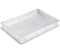 GIG Modello Service Cassetta Portaimpasto Pane Pizza, 60X40X7 Cm, Bianco