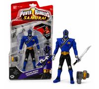 GIG Power Rangers Samurai Action Figure BLUE ACQUA Trasformabile + Accessori