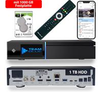 Gigablue Quad 4K Pro Twin Sat Ricevitore Con Disk 2x Dvb S2 Funzione Ripresa