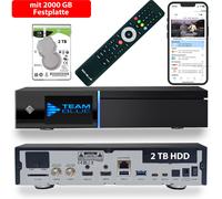 Gigablue Quad 4K Pro Twin Sat Ricevitore Con Disk 2x Dvb S2 Funzione Ripresa