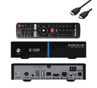GigaBlue UHD Trio 4K PRO - 1 x DVB-S2X MS + 1 x DVB-C/T2 ricevitore comb. sat., cavo/segnale T2, E2 Linux TV Smart TV Box, riprod. multimed., funz. PVR, 1200Mbps WiFi, HTS