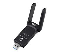 GigaBlue Ultra 1200 Mbps W-LAN 2.4 & 5 GHz USB 3.0 WiFi Dual Band Adapter 5 GHz + 2.4 GHz 2 x 5 dBi High Speed 802.11ac Adattatore di Rete WiFi Ricevitore per Windows/Mac OS/Linux