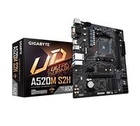 Gigabyte A520M S2H (AMD Ryzen AM4/MicroATX/4+3 fasi Digital PWM/Gigabyte Gaming GbE LAN/NVMe PCIe 3.0 x4 M.2/3 Interfacce di visualizzazione/Q-Flash Plus/RGB Fusion 2.0/Scheda madre)