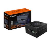 GIGABYTE AORUS ELITE P1000W ICE Alimentatore - PCIe 5.0, 80 PLUS Platinum, Design completamente modulare, Ventola da 120 mm, Compatibile con ATX 3.0, Spina EU