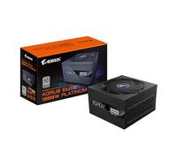 GIGABYTE AORUS ELITE P1000W ICE Alimentatore - PCIe 5.0, 80 PLUS Platinum, Design completamente modulare, Ventola da 120 mm, Compatibile con ATX 3.0, Spina EU