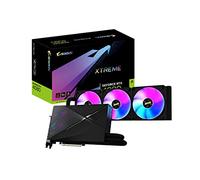 Gigabyte AORUS GeForce RTX 4080 - Scheda grafica Xtreme WATERFORCE, 16 GB, sistema di raffreddamento all-in-one WATERFORCE, GDDR6X a 256 bit da 16 GB, scheda video GV-N4080AORUSX W-16GD