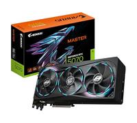 Gigabyte AORUS GeForce RTX 5070 MASTER 12G Scheda Grafica - 12GB GDDR7, 192 bit, PCI-E 5.0, 2715 MHz Core Clock, 3 x DP 2.1a, 1 x HDMI 2.1b, NVIDIA DLSS 4, GV-N5070AORUS M-12GD