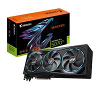 GIGABYTE AORUS GeForce RTX 5070 Ti MASTER 16G Scheda Grafica - 16GB GDDR7, 256 bit, PCI-E 5.0, 2670 MHz Core Clock, 3 x DP 2.1a, 1 x HDMI 2.1b, NVIDIA DLSS 4, GV-N507TAORUS M-16GD