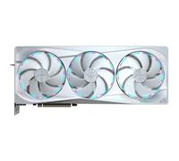 GIGABYTE AORUS GeForce RTX 5080 MASTER ICE 16G Scheda Grafica - 16GB GDDR7, 256 bit, PCI-E 5.0, 2805MHz Core Clock, 3 x DP 2.1a, 1 x HDMI 2.1b, NVIDIA DLSS 4, GV-N5080AORUSM ICE-16GD