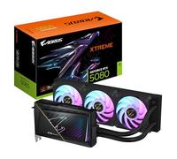 GIGABYTE AORUS GeForce RTX 5080 XTREME WATERFORCE 16G Scheda Grafica - 16GB GDDR7, 256 bit, PCI-E 5.0, 2805MHz Core Clock, 3 x DP 2.1a, 1 x HDMI 2.1b, NVIDIA DLSS 4, GV-N5080AORUSX W-16GD