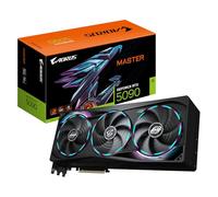 Gigabyte AORUS GeForce RTX 5090 MASTER 32G Scheda Grafica - 32 GB GDDR7, 512 bit, PCI-E 5.0, 2655MHz Frequenza Base, 3 x DP 2.1a, 1 x HDMI 2.1b, GV-N5090AORUS M-32GD