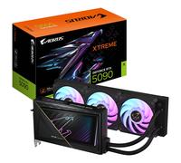 GIGABYTE AORUS GeForce RTX 5090 XTREME WATERFORCE 32G Scheda Grafica - 32 GB GDDR7 512 bit PCI-E 5.0 2655 MHz Frequenza Base 3 x DP 2.1a 1 x HDMI 2.1b NVIDIA DLSS 4 GV-N5090AORUSX W-32GD