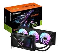GIGABYTE AORUS GeForce RTX 5090 XTREME WATERFORCE 32G Scheda Grafica - 32 GB GDDR7, 512 bit, PCI-E 5.0, 2655 MHz Frequenza Base, 3 x DP 2.1a, 1 x HDMI 2.1b, NVIDIA DLSS 4, GV-N5090AORUSX W-32GD