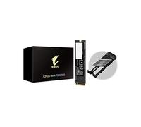 Gigabyte AORUS Gen4 7300 SSD 1TB PCIe 4.0 NVMe M.2 Disco rigido interno a stato solido con velocità di lettura fino a 7300 MB/s, velocità di scrittura fino a 6000 MB/s, AG4731TB