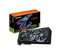 GIGABYTE AORUS - Scheda grafica GeForce RTX 5070 Ti Master 16G, GDDR7 a 256 bit, PCIe 5.0, sistema di raffreddamento WINDFORCE, scheda video GV-N507TAORUS M-16GD