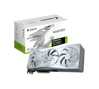 GIGABYTE AORUS - Scheda grafica GeForce RTX 5080 Master ICE 16G, sistema di raffreddamento WINDFORCE, 16 GB 256-bit GDDR7, GV-N5080AORUSM ICE-16GD