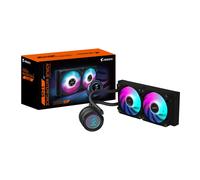 GIGABYTE AORUS WATERFORCE II 240 Raffreddatore liquido per processore AIO - 2x ventole ARGB da 120 mm, meccanismo di incastro scorrevole, DAISY-CHAIN, compatibile con Intel LGA 1851 e AMD AM5 - Nouvo