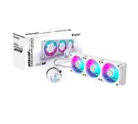 GIGABYTE AORUS WATERFORCE II 360 ICE AIO Liquid CPU Cooler - Ventole ARGB 3x120mm, meccanismo di bloccaggio scorrevole, DAISY-C