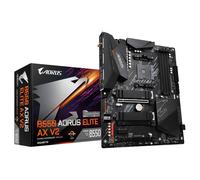 GIGABYTE B550 AORUS ELITE AX V2 Scheda madre - CPU AMD Ryzen 5000, VRM a 12+2 fasi, fino a 4733 MHz DDR4, 1xPCIe 4.0 + 1xPCIe 3.0 M.2, Wi-Fi 6E, LAN 2.5GbE, USB 3.2 Gen 2