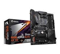 GIGABYTE B550 AORUS ELITE AX V2 Scheda madre - CPU AMD Ryzen 5000, VRM a 12+2 fasi, fino a 4733 MHz DDR4, 1xPCIe 4.0 + 1xPCIe 3.0 M.2, Wi-Fi 6E, LAN 2.5GbE, USB 3.2 Gen 2