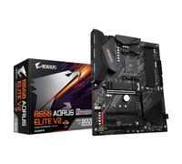 GIGABYTE B550 AORUS ELITE V2 Scheda madre - CPU AMD Ryzen 5000, VRM a 12+2 fasi, fino a 4733 MHz DDR4, 1xPCIe 4.0 + 1xPCIe 3.0 M.2, LAN 2.5GbE, USB 3.2 Gen 2