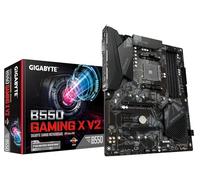 GIGABYTE B550 Gaming X V2 Scheda madre - CPU AMD Ryzen 5000, VRM a 10+3 fasi, fino a 4733 MHz DDR4, 1xPCIe 4.0 + 1xPCIe 3.0 M.2, LAN 1GbE, USB 3.2 Gen 2