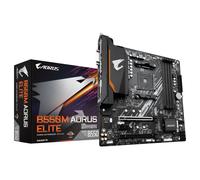 GIGABYTE B550M AORUS ELITE Scheda madre - CPU AMD Ryzen 5000, VRM a 5+3 fasi, fino a 4733 MHz DDR4, 1xPCIe 4.0 + 1xPCIe 3.0 M.2, LAN 1GbE, USB 3.2 Gen 1