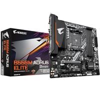 GIGABYTE B550M AORUS ELITE Scheda madre - CPU AMD Ryzen 5000, VRM a 5+3 fasi, fino a 4733 MHz DDR4, 1xPCIe 4.0 + 1xPCIe 3.0 M.2, LAN 1GbE, USB 3.2 Gen 1