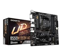 GIGABYTE B550M DS3H AC (AM4 AMD/B550/Micro ATX/Dual M.2/SATA 6Gb/s/USB 3.2 Gen 1/PCIe 4.0/HMDI/DVI/DDR4/scheda madre)