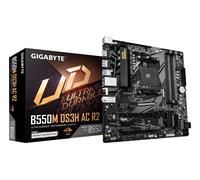 GIGABYTE B550M DS3H AC R2 Scheda madre - CPU AMD Ryzen 5000, VRM a 5+3 fasi, fino a 4733 MHz DDR4 (O.C.), 1x M.2 PCIe 4.0 + 1x