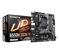 GIGABYTE B550M DS3H R2 Scheda madre - CPU AMD Ryzen 5000, VRM a 5+3 fasi, fino a 4733 MHz DDR4 (O.C.), 1x M.2 PCIe 4.0 + 1x M.2 PCIe 3.0, LAN 1 GbE, USB 3.2 Gen 1