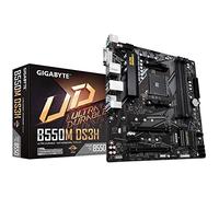 GIGABYTE B550M DS3H Scheda madre - CPU AMD Ryzen 5000, VRM a 5+3 fasi, fino a 4733 MHz DDR4, 1xPCIe 4.0 + 1xPCIe 3.0 M.2, LAN 1GbE, USB 3.2 Gen 1