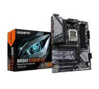 GIGABYTE B650 EAGLE AX Scheda madre - AMD Ryzen serie 9000, VRM a 12+2+2 fasi, fino a 7600 MHz DDR5 (OC), 1xPCIe 5.0 + 2xPCIe 4.0 M.2, LAN GbE, WIFI 6E, USB 3.2 Gen 2