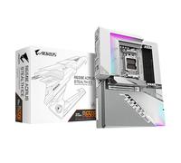 GIGABYTE B650E AORUS STEALTH ICE connettore posteriore scheda bianca compatibile con AMD Ryzen 9000/8000/7000 Processori Series Socket AM5 DDR5 ATX scheda madre B650E A STEALTH ICE MB6539