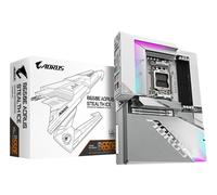 GIGABYTE B650E AORUS STEALTH ICE Scheda madre - AMD Ryzen serie 9000, VRM a 12+2+2 fasi, fino a 8000 MHz DDR5 (OC), 1xPCIe 5.0 + 2xPCIe 4.0 M.2, LAN 2,5 GbE, WIFI 7, USB 3.2 Gen 2x2