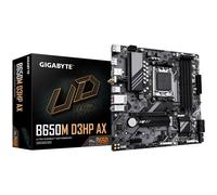 GIGABYTE B650M D3HP AX Scheda madre - AMD Ryzen serie 9000, VRM a 5+2+2 fasi, fino a 8000 MHz DDR5 (OC), 2xPCIe 4.0 M.2, WIFI 6E, LAN 2,5 GbE, USB 3.2 Gen 1