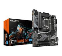 GIGABYTE B760 GAMING X AX Scheda Madre - Supporta processori Intel Core 14ª generazione, VRM digitale a 8+1+1 fasi, fino a 7600MHz DDR5 (OC), 3x PCIe 4.0 M.2, Wi-Fi 6E, 2.5GbE LAN, USB 3.2 Gen 2