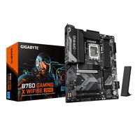 GIGABYTE B760 GAMING X WIFI6E GEN5 Scheda Madre - Supporta processori Intel Core di 14a generazione, VRM a 8+1+1 fasi, fino a 5600 MHz DDR5, 3 x M.2 PCIe 4.0, Wi-Fi 6E, LAN 2.5 GbE, USB 3.2 Gen 2 - No