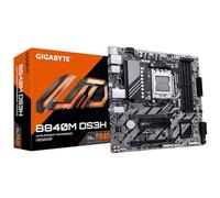 GIGABYTE B840M DS3H Scheda madre - CPU AMD Ryzen 9000, VRM a 8+2+2 fasi, fino a 8200 MHz DDR5, 2xPCIe 4.0 M.2, LAN 2.5GbE, USB