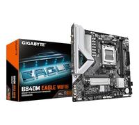 GIGABYTE B840M EAGLE WIFI6 Scheda Madre - CPU AMD Ryzen 9000, VRM a 5+2+2 fasi, fino a 7600 MHz DDR5 (O.C.), 1 x M.2 PCIe 4.0 + 1 x M.2 PCIe 3.0, Wi-Fi 6, LAN 2.5 GbE, USB 3.2 Gen 1