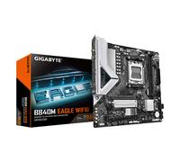 GIGABYTE B840M EAGLE WIFI6 Scheda Madre - CPU AMD Ryzen 9000, VRM a 5+2+2 fasi, fino a 7600 MHz DDR5 (O.C.), 1 x M.2 PCIe 4.0 + 1 x M.2 PCIe 3.0, Wi-Fi 6, LAN 2.5 GbE, USB 3.2 Gen 1