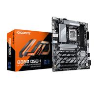 GIGABYTE B860 DS3H Scheda madre - CPU Intel Core Ultra, VRM a 8+1+2+2 fasi, fino a 9066MHz DDR5, 1xPCIe 5.0 + 1xPCIe 4.0 M.2, LAN 2,5 GbE, USB 3.2 Gen 2x2