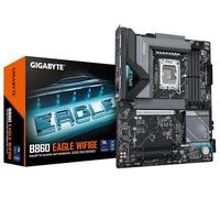 GIGABYTE B860 Eagle WIFI6E Intel Core Ultra (Series 2) LGA 1851 Scheda madre, ATX, DDR5, 3X M.2, PCIe 5.0, USB-C, WIFI6E, 2.5GbE LAN, EZ-Latch