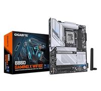 GIGABYTE B860 GAMING X WIFI6E Scheda madre - CPU Intel Core Ultra, VRM a 12+1+2+1 fasi, fino a 9066MHz DDR5, 1xPCIe 5.0 + 2xPCIe 4.0 M.2, LAN 2,5 GbE, WIFI 6E, USB4